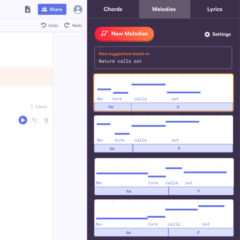 AI Melody Generator - MelodyStudio